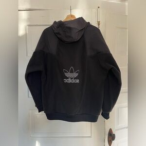 Adidas fleece track set / size large /
